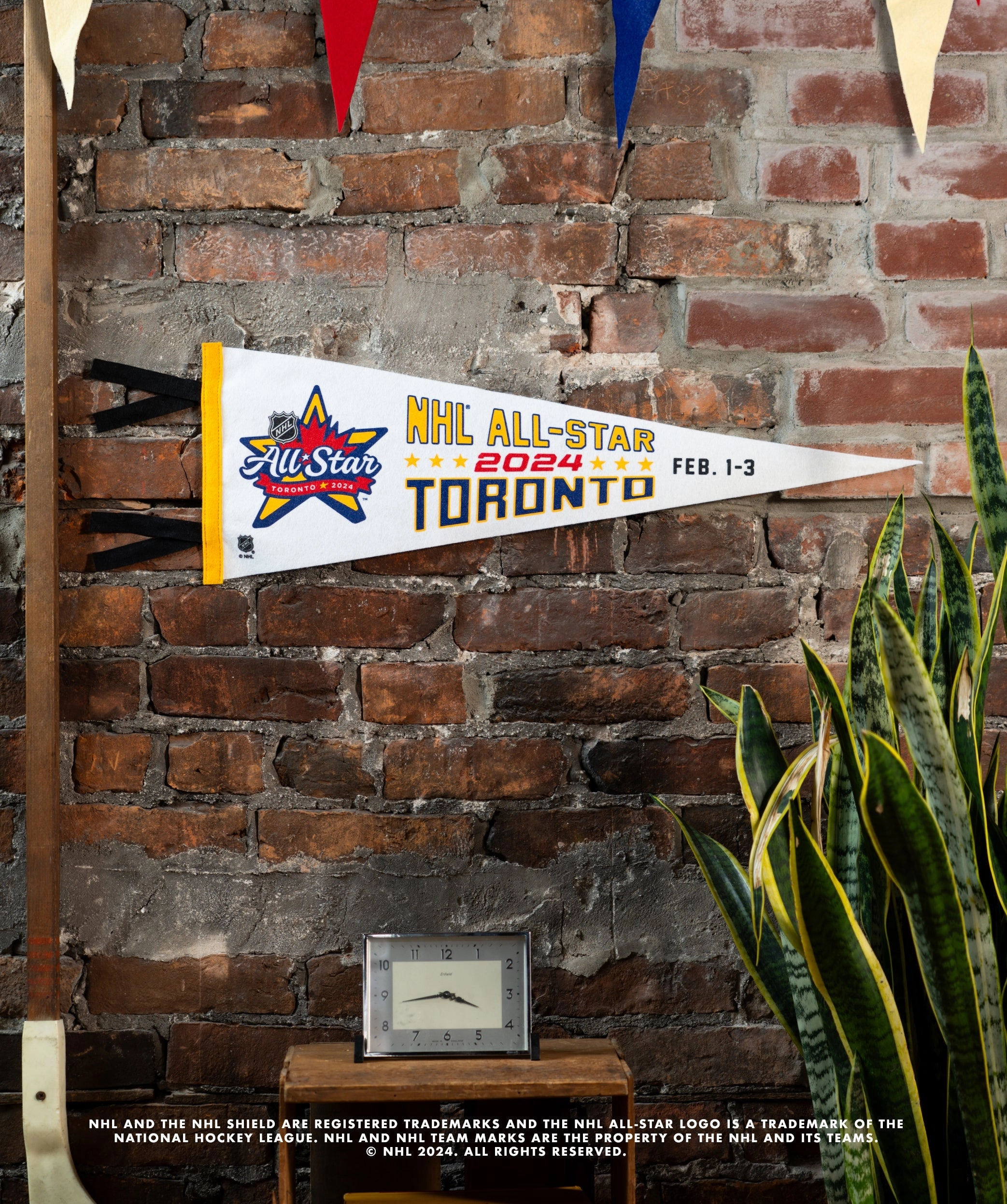 2024 NHL All-Star Pennant  NHL x Oxford Pennant