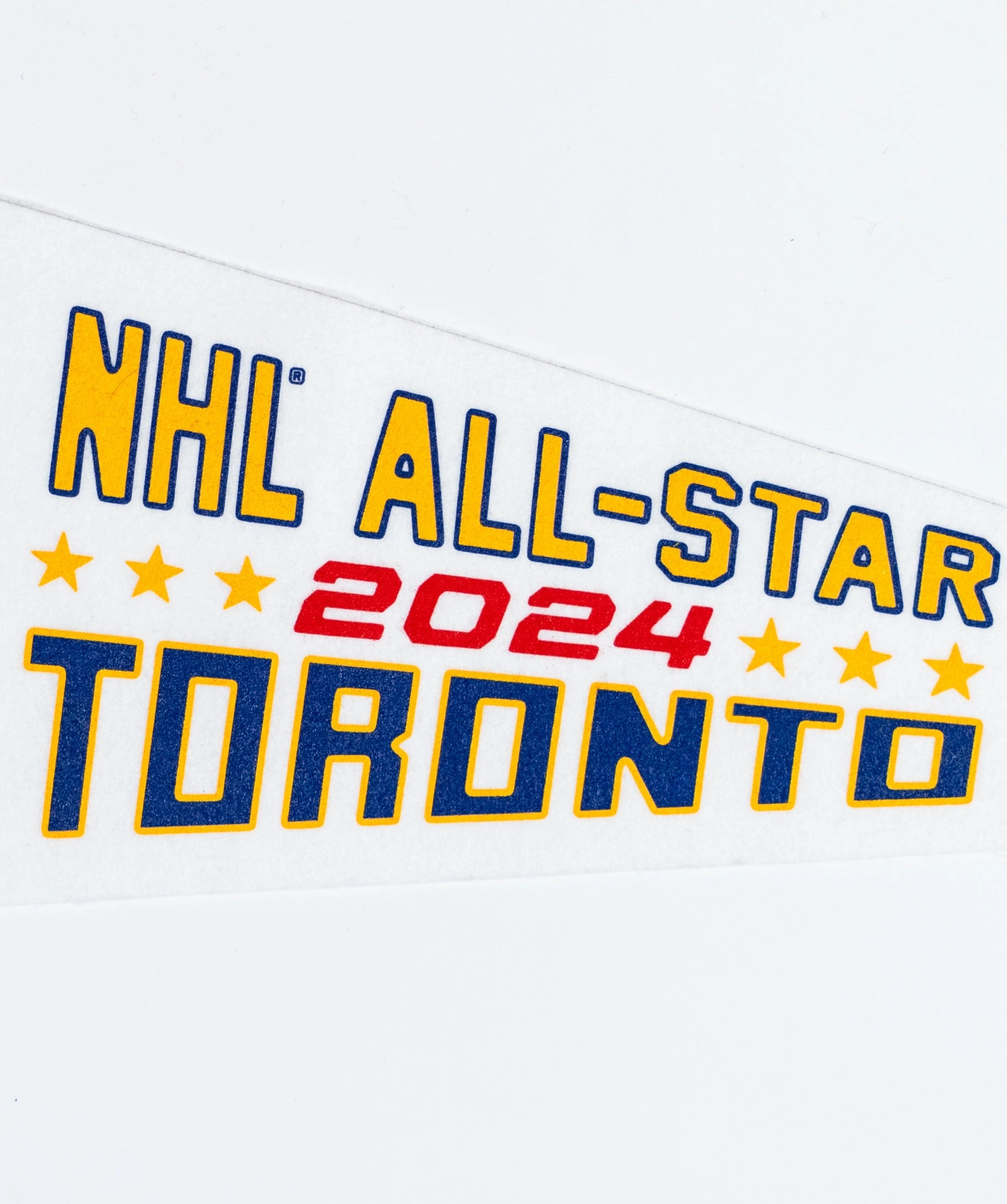 2024 NHL All-Star Pennant  NHL x Oxford Pennant