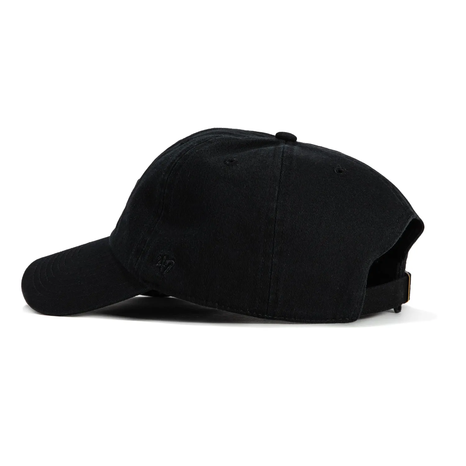 47 Brand San Francisco 49ers Cleanup Adjustable Hat - Black. Black
