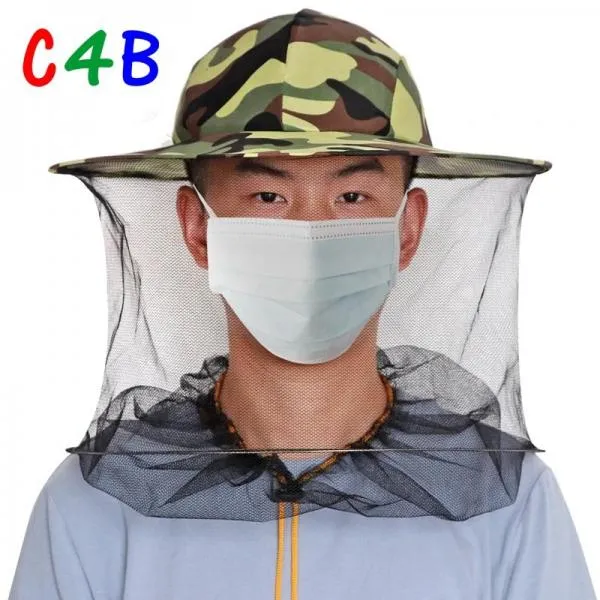 Anti Bee Mask Hat Bug Mesh