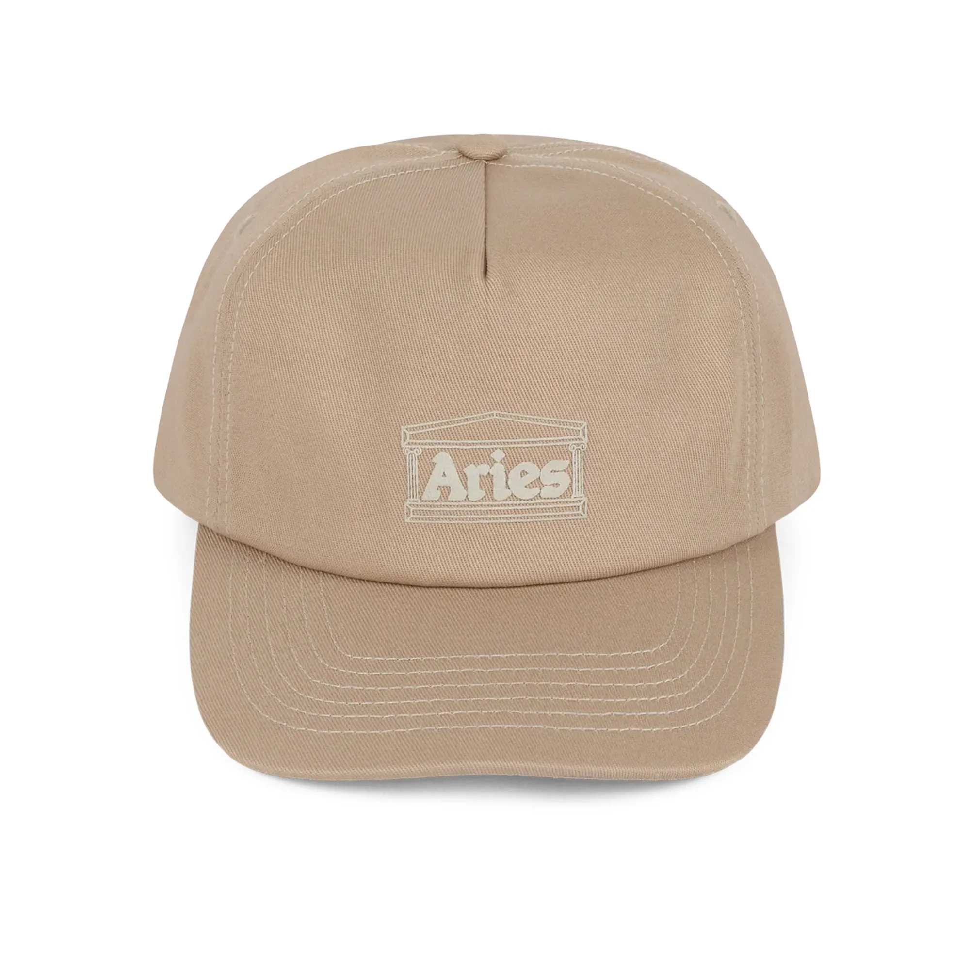 Aries Temple Cap Brown Khaki
