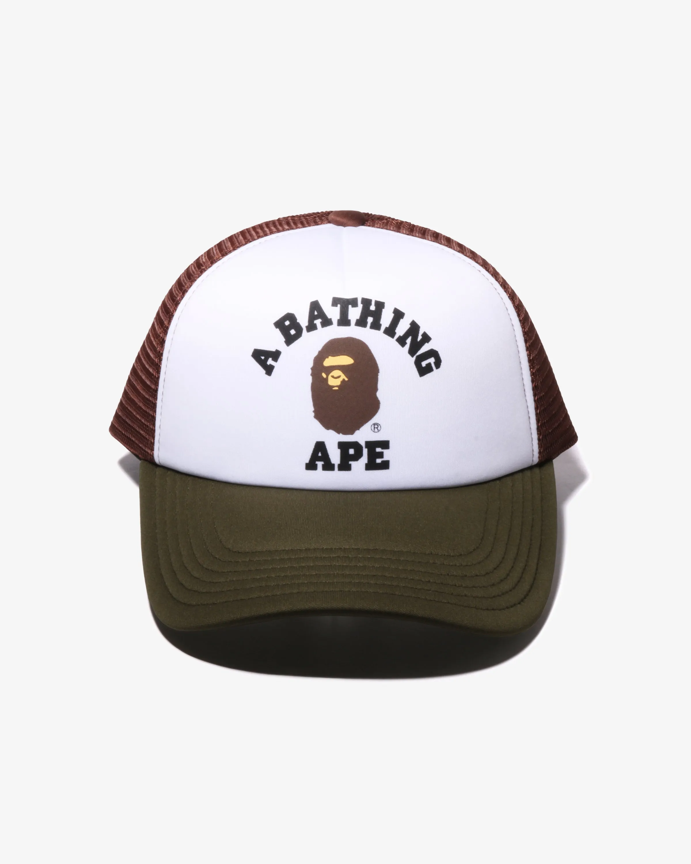 BAPE COLLEGE MESH CAP
