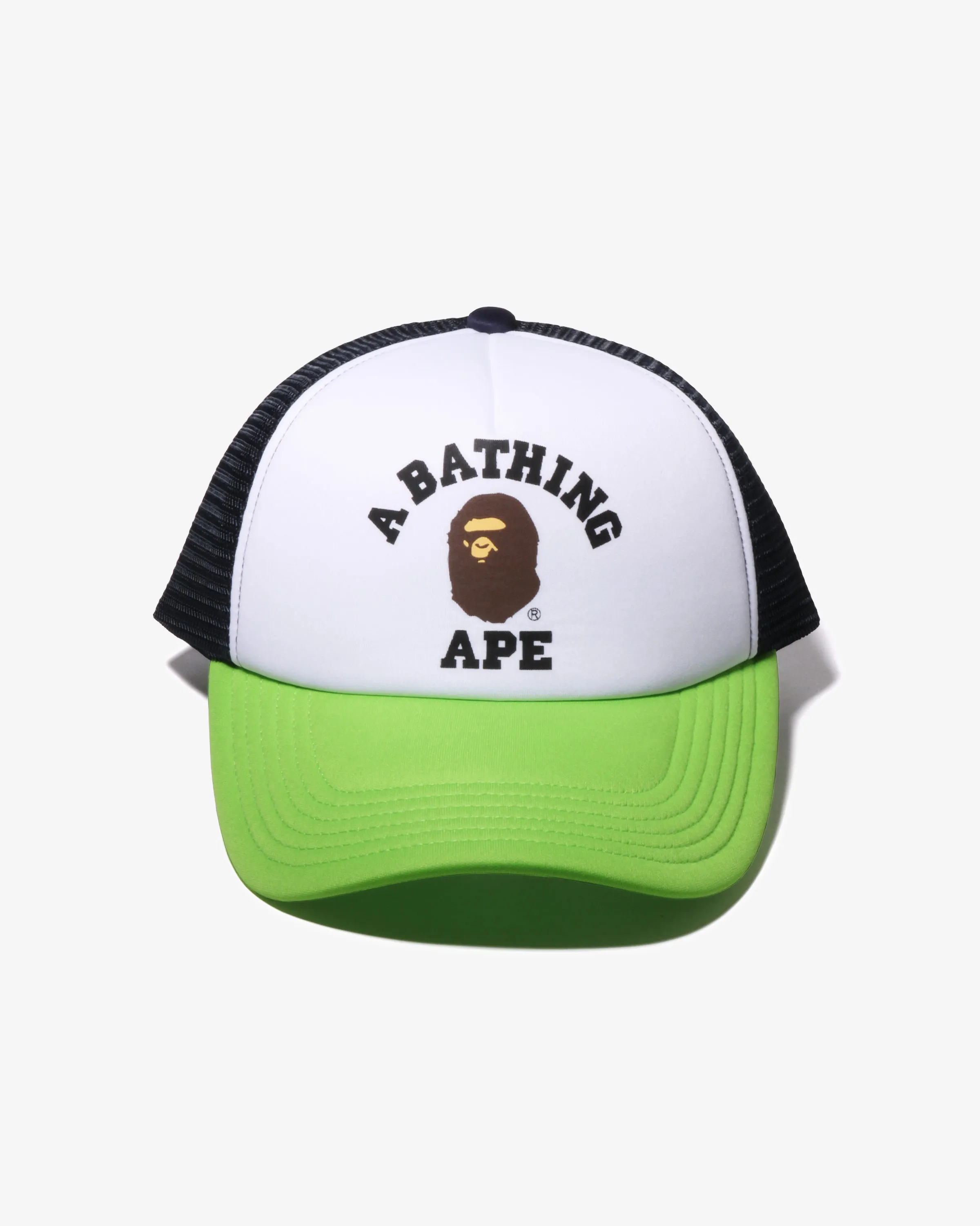 BAPE COLLEGE MESH CAP