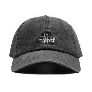Basic Washed Low Pro Cap - Charcoal