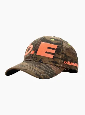 b.E Hat Tree Camo & Orange