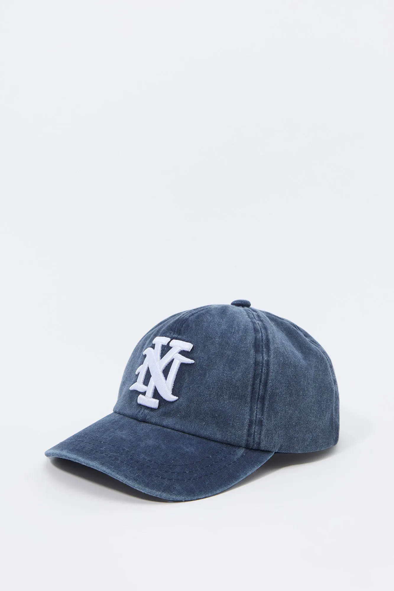 Boys City Embroidered Washed Baseball Hat