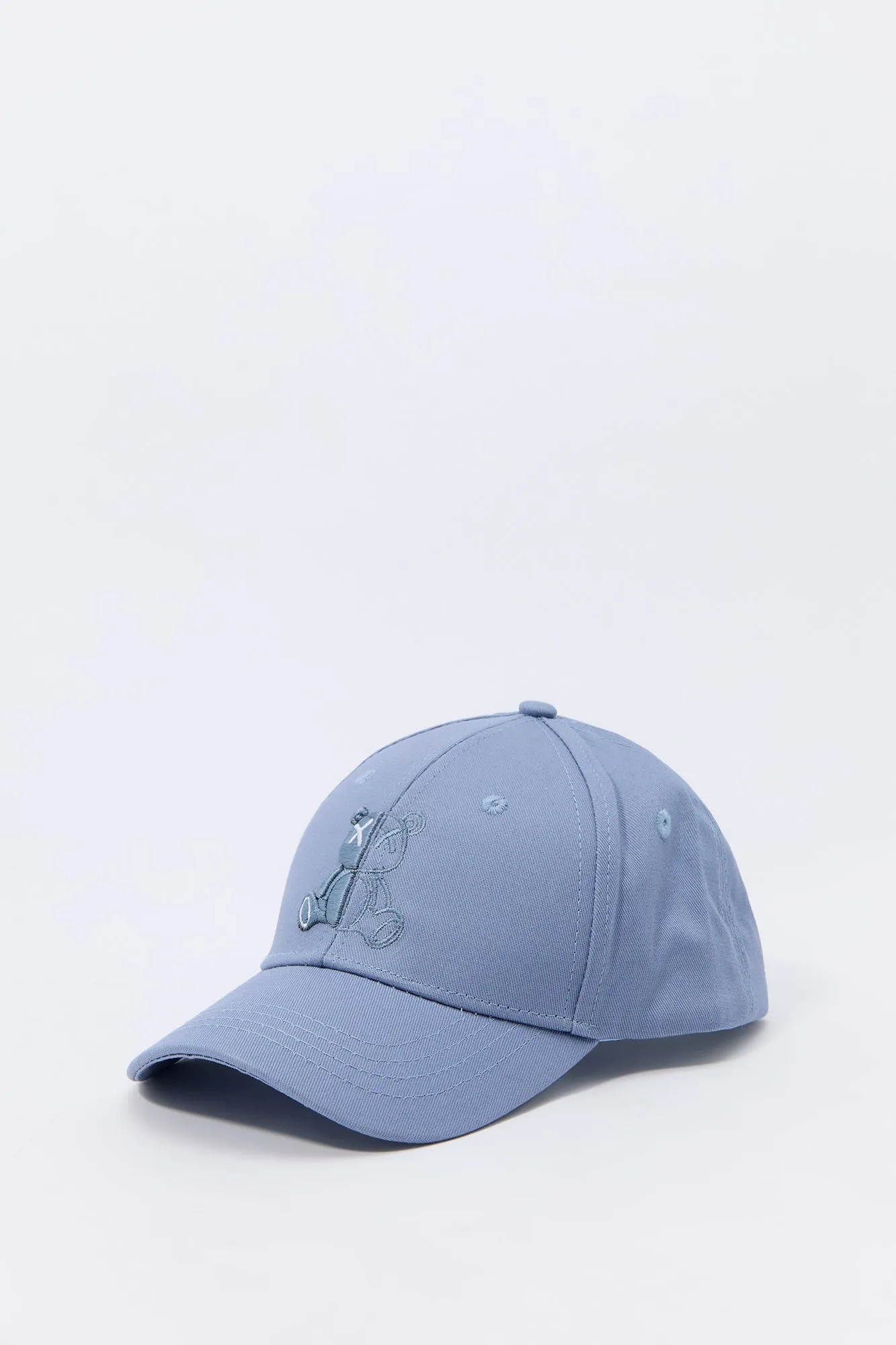 Boys Smiley Embroidered Baseball Hat