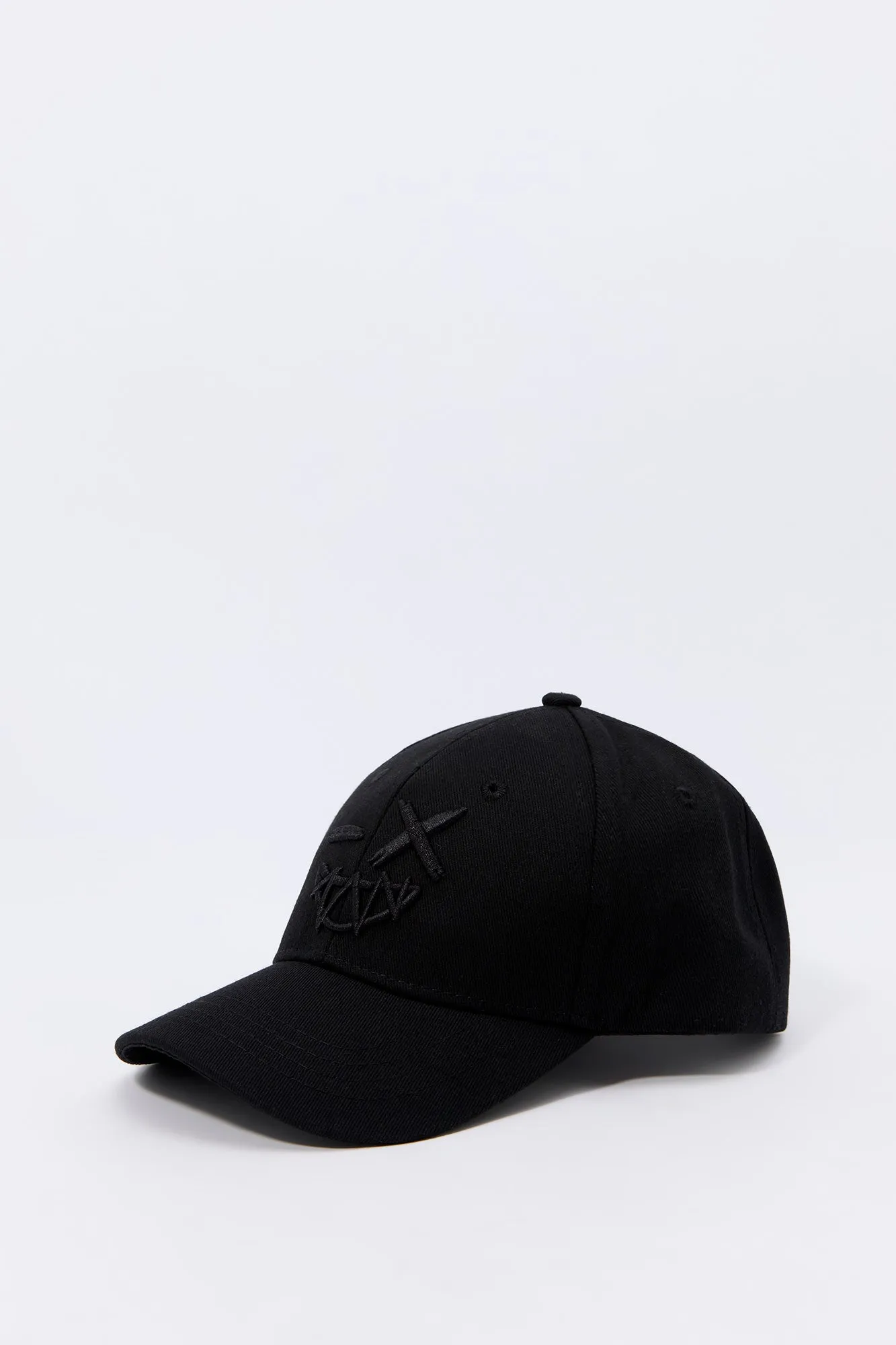 Boys Smiley Embroidered Baseball Hat