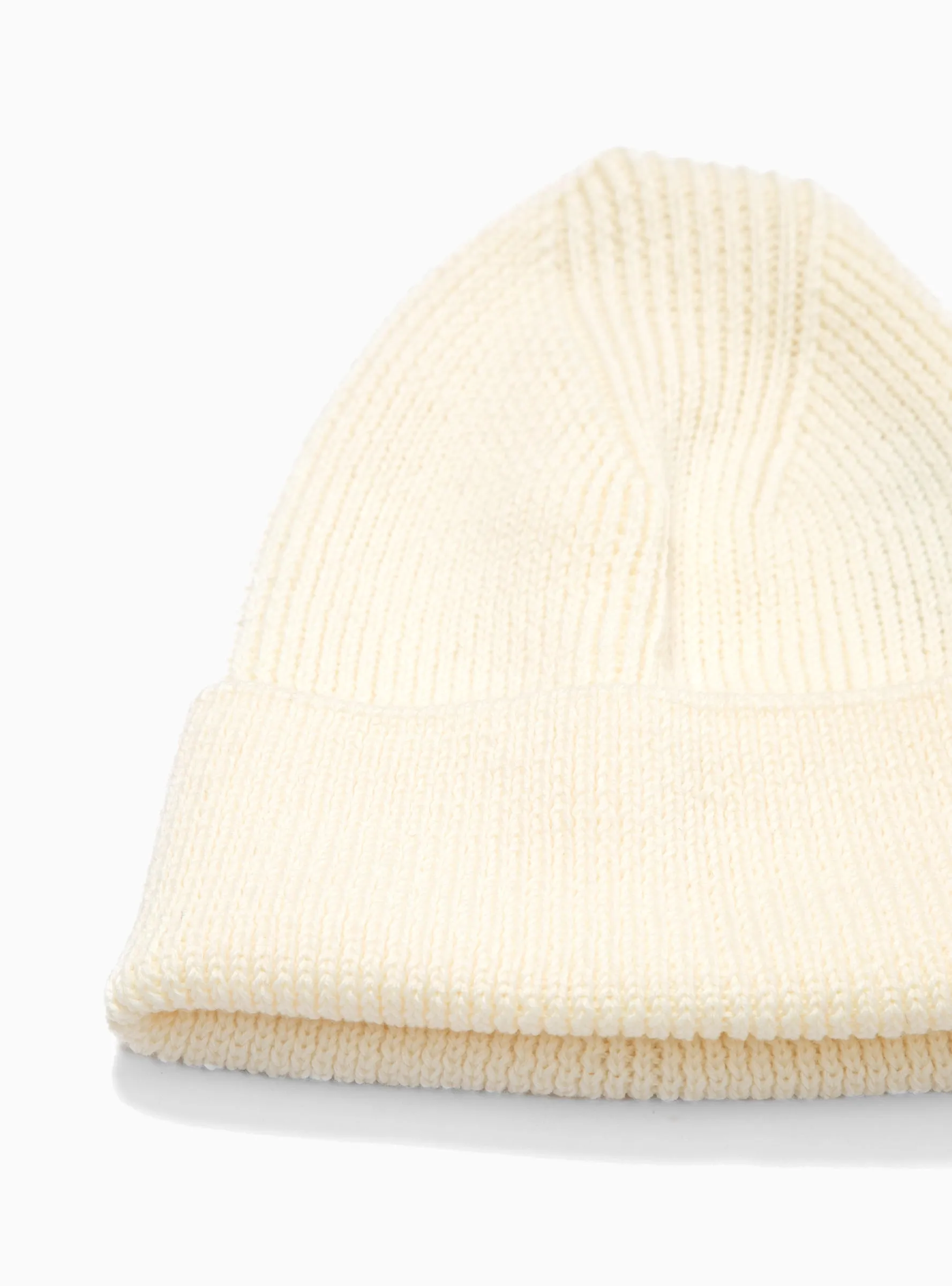 Cashmere Beanie Ecru