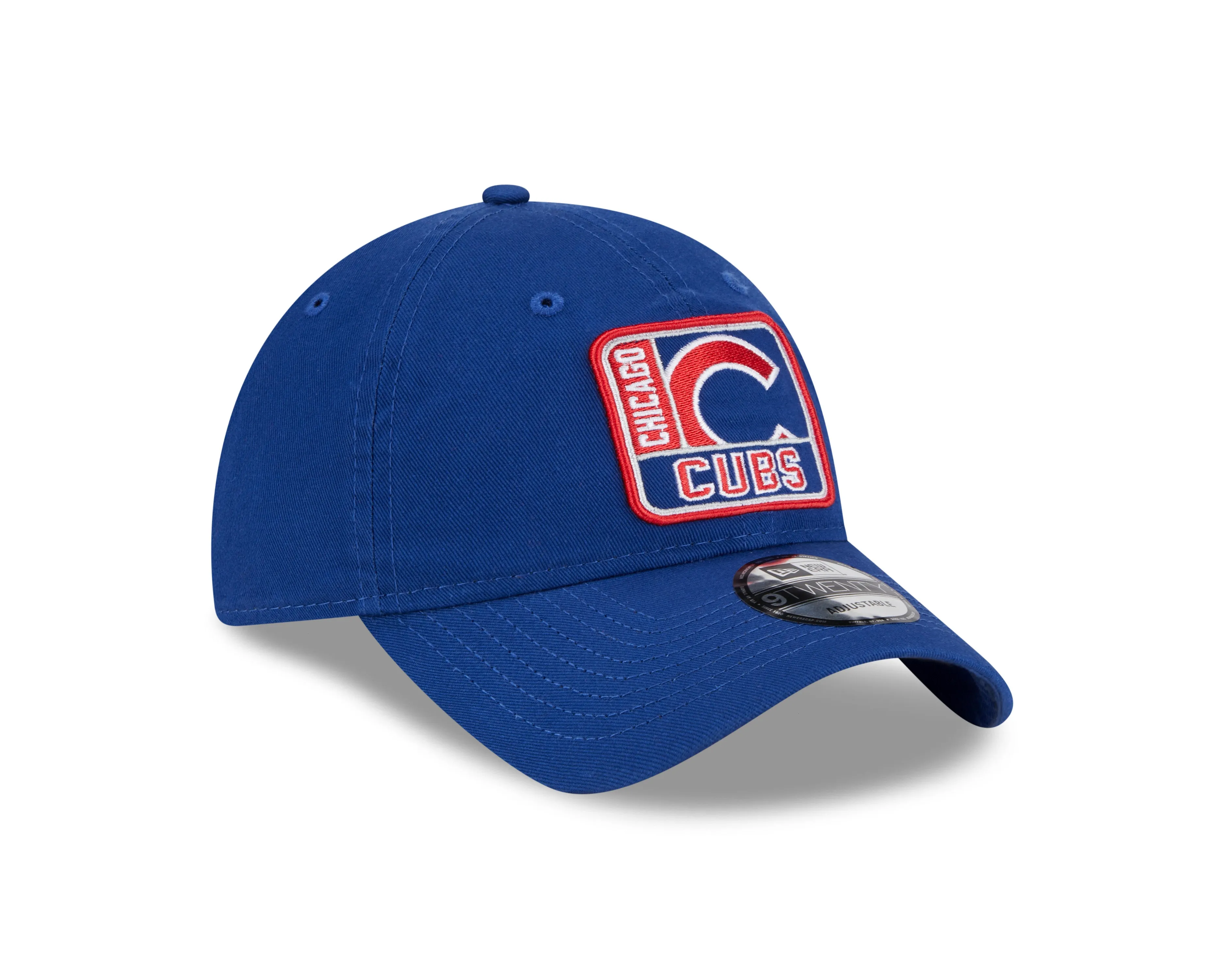 Chicago Cubs New Era Logo Mix 9TWENTY Adjustable Hat - Royal