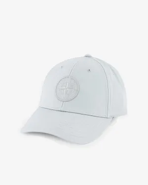 Compass Logo Baseball Cap Grey Green