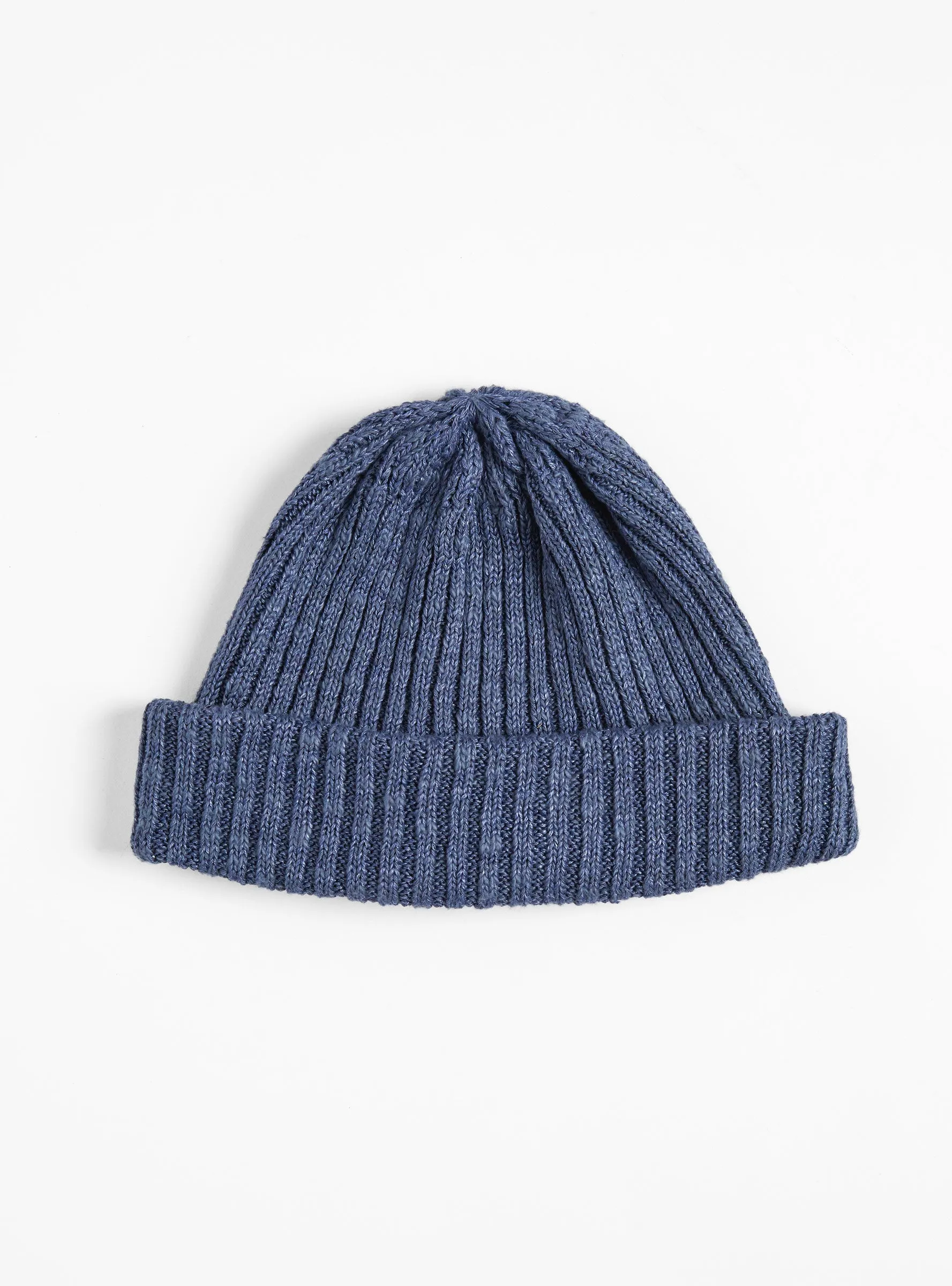 Cotton & Linen Beanie Denim