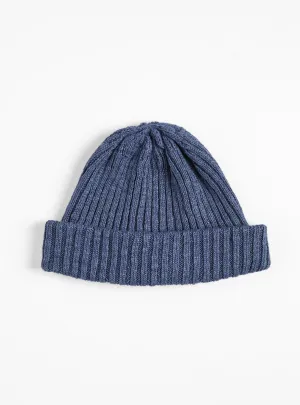 Cotton & Linen Beanie Denim