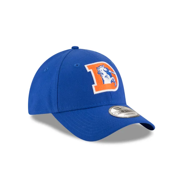 Denver Broncos Royal Historic Logo The League 9FORTY Adjustable Game Hat