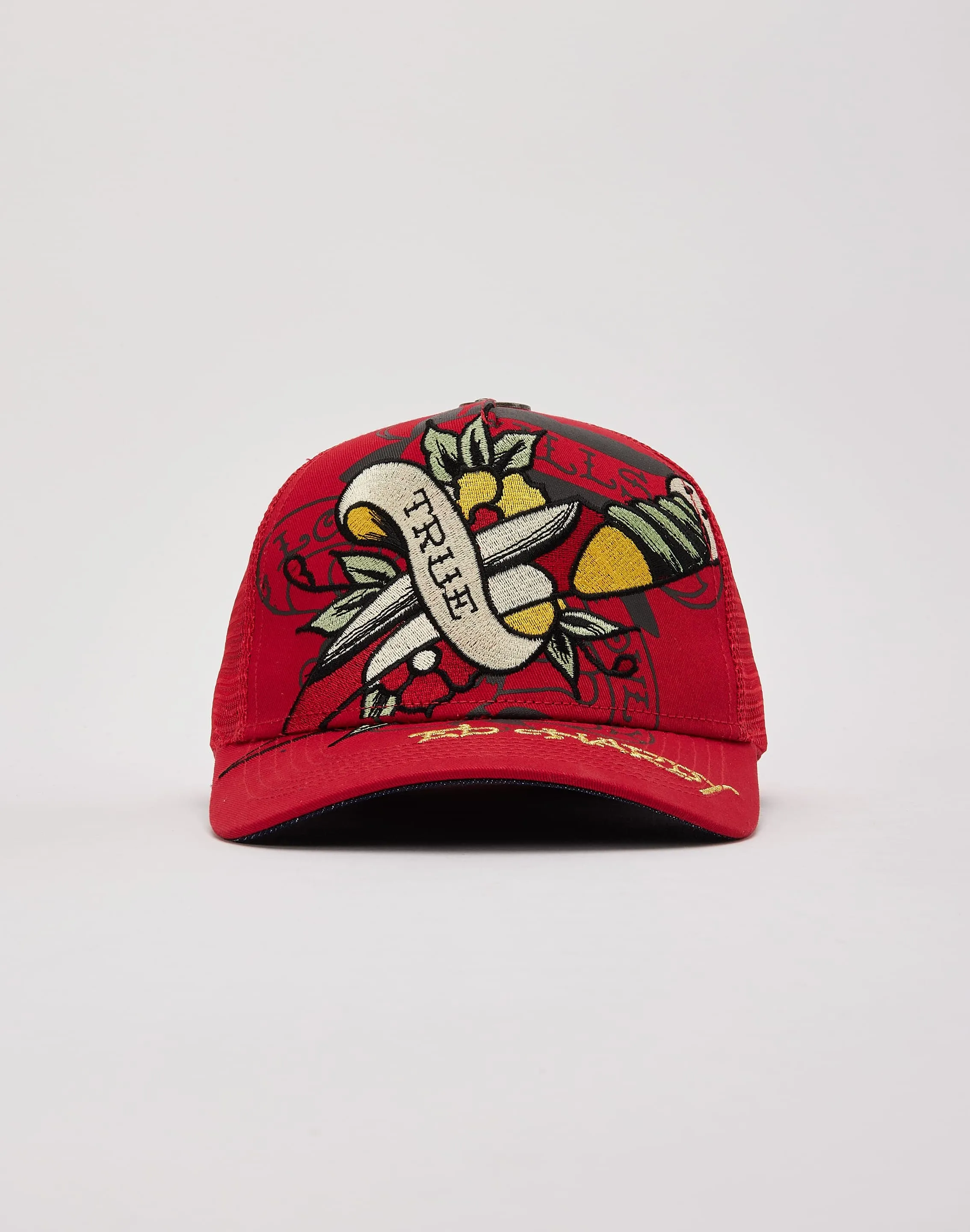Ed Hardy Dagger Trucker Hat