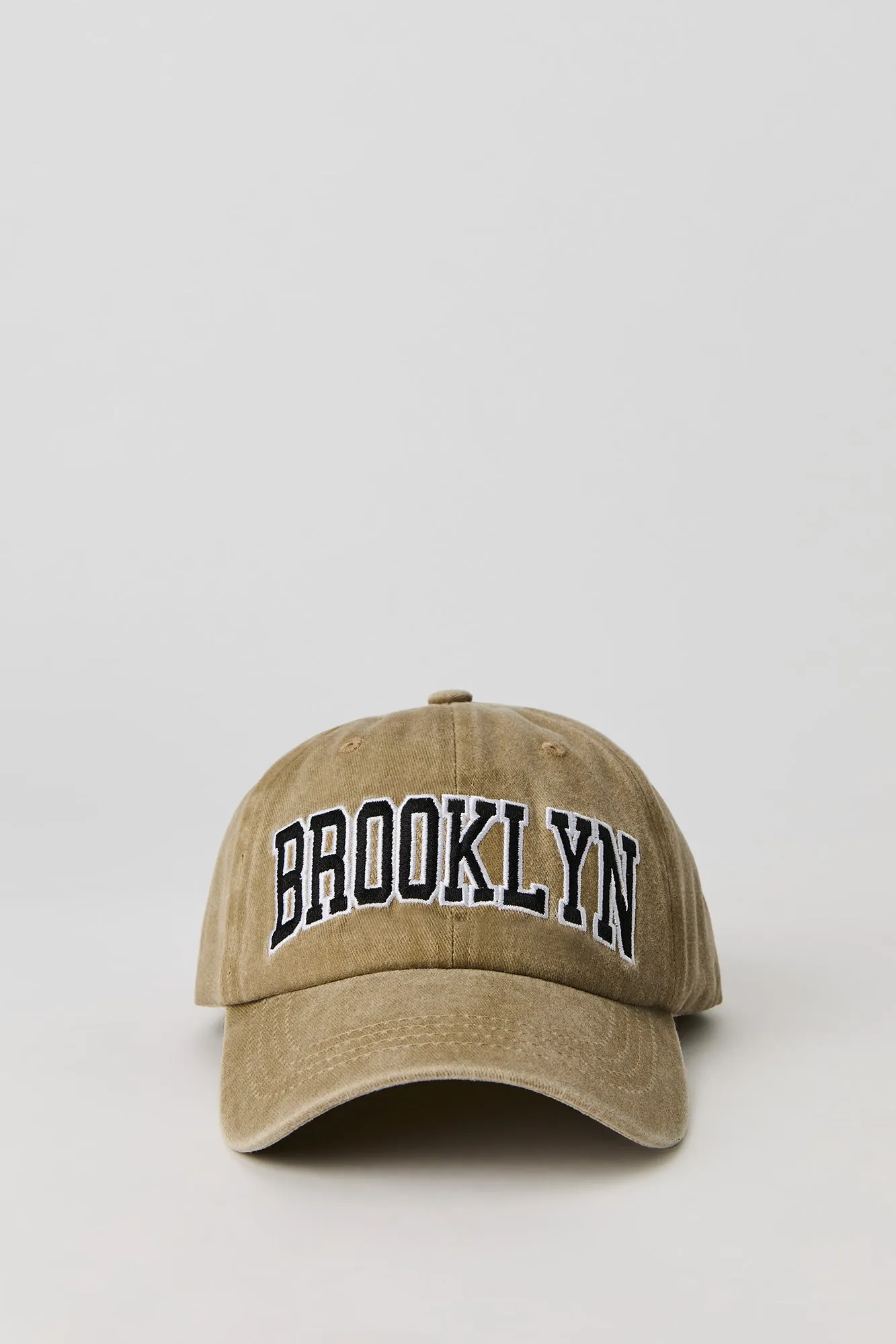 Embroidered Washed Baseball Hat
