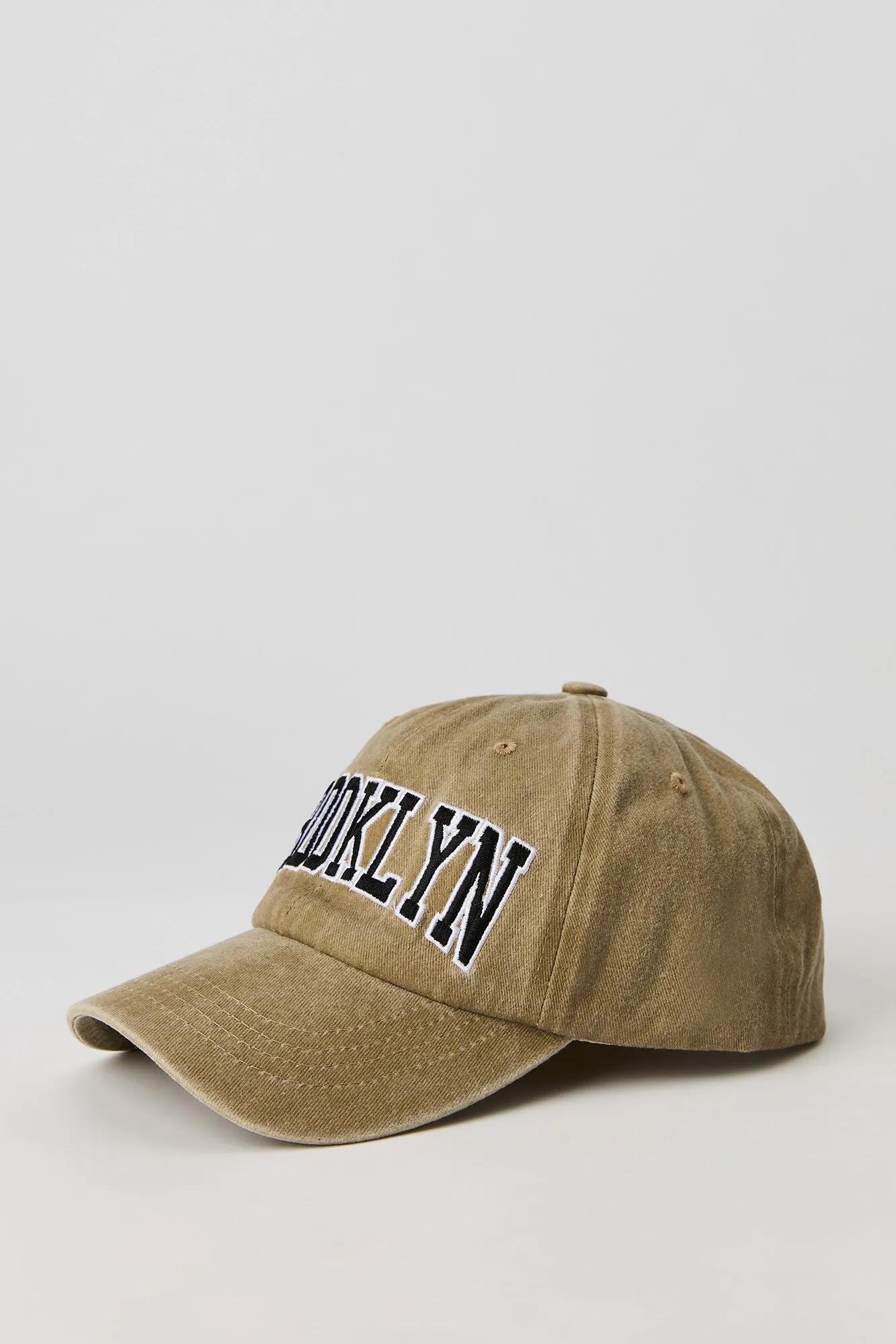 Embroidered Washed Baseball Hat