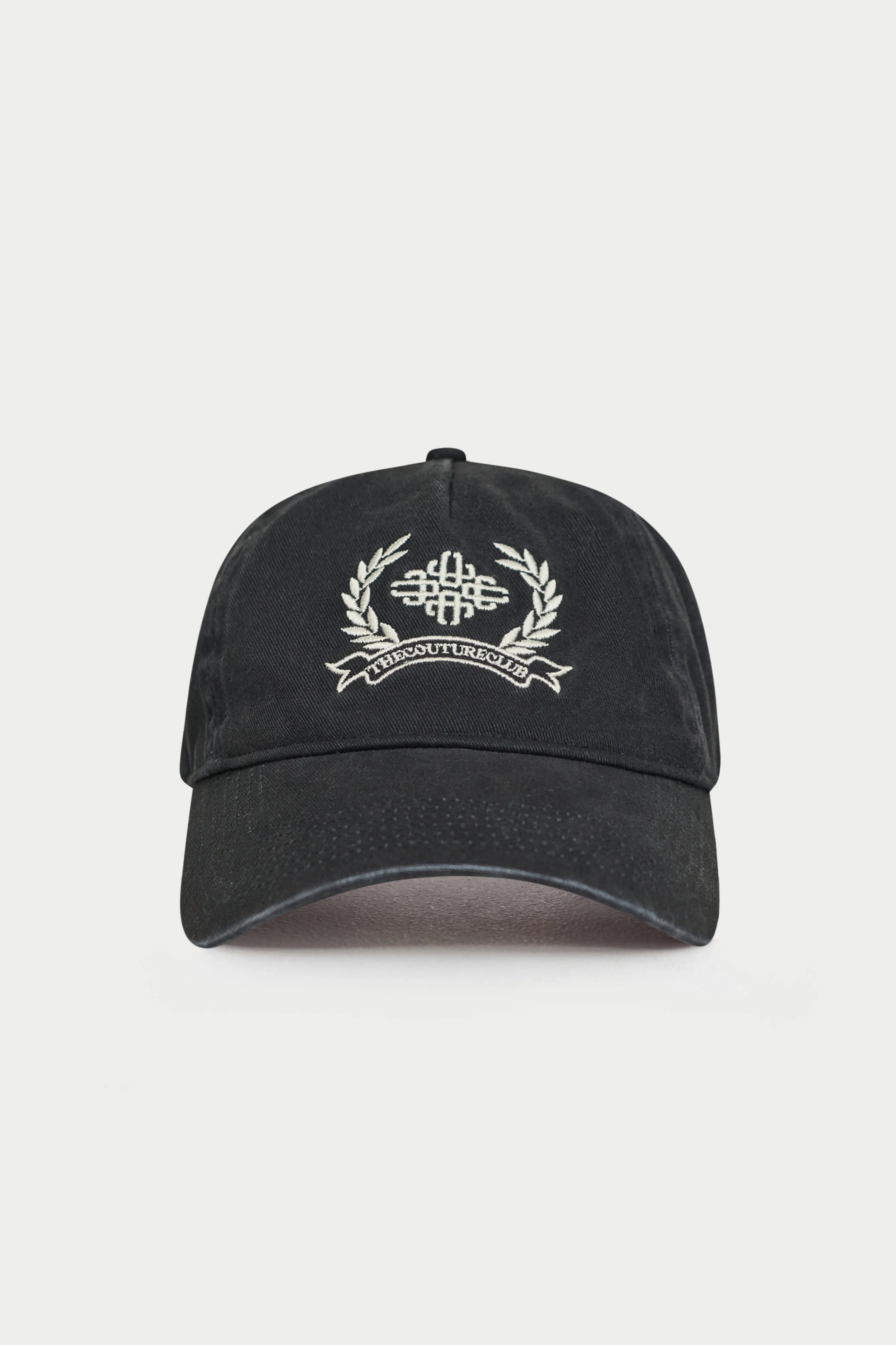 EMBROIDERY CREST CAP - NAVY