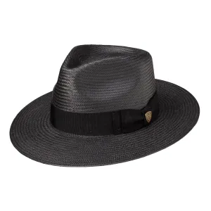 Estate Shantung Straw Wide Brim Fedora by Dobbs