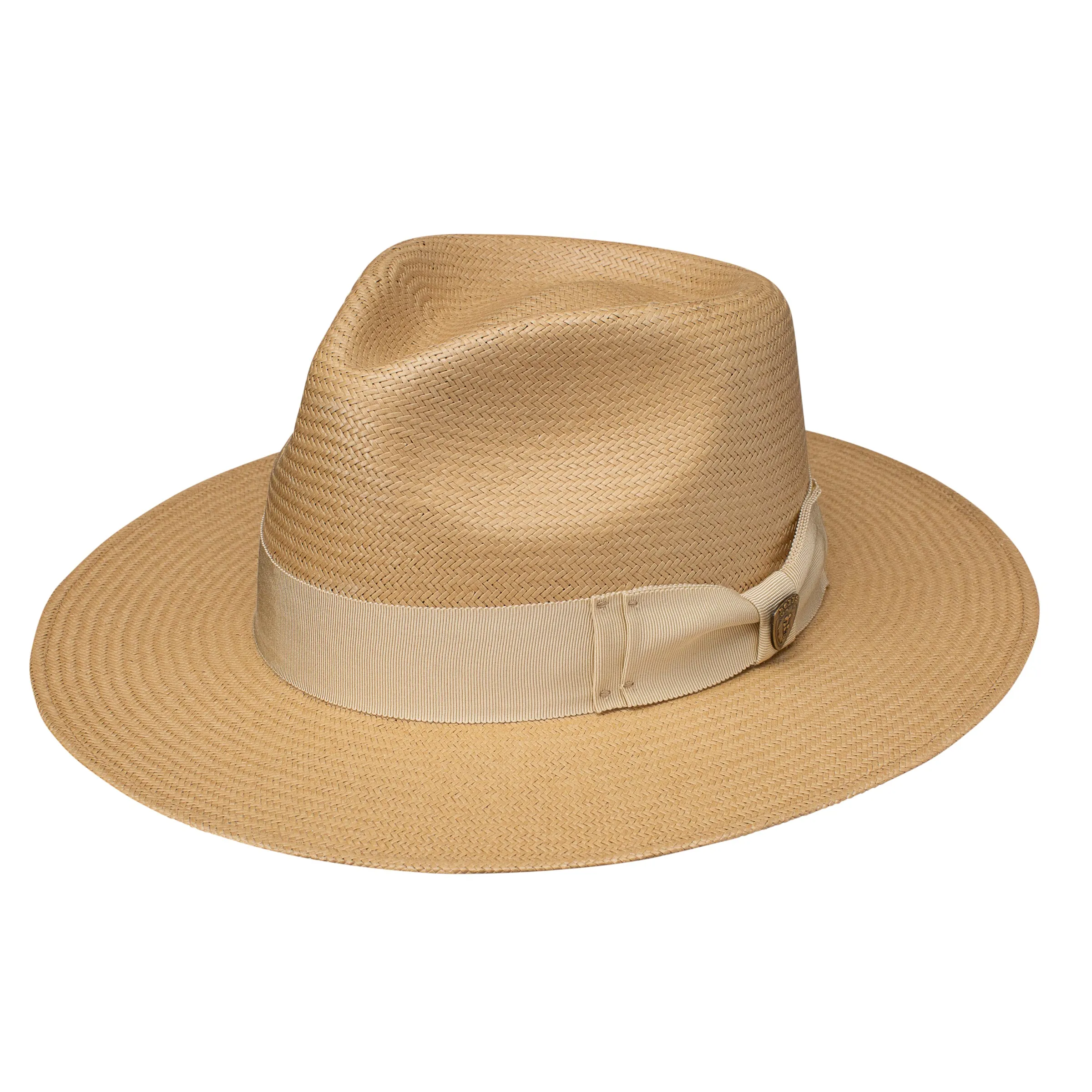 Estate Shantung Straw Wide Brim Fedora by Dobbs