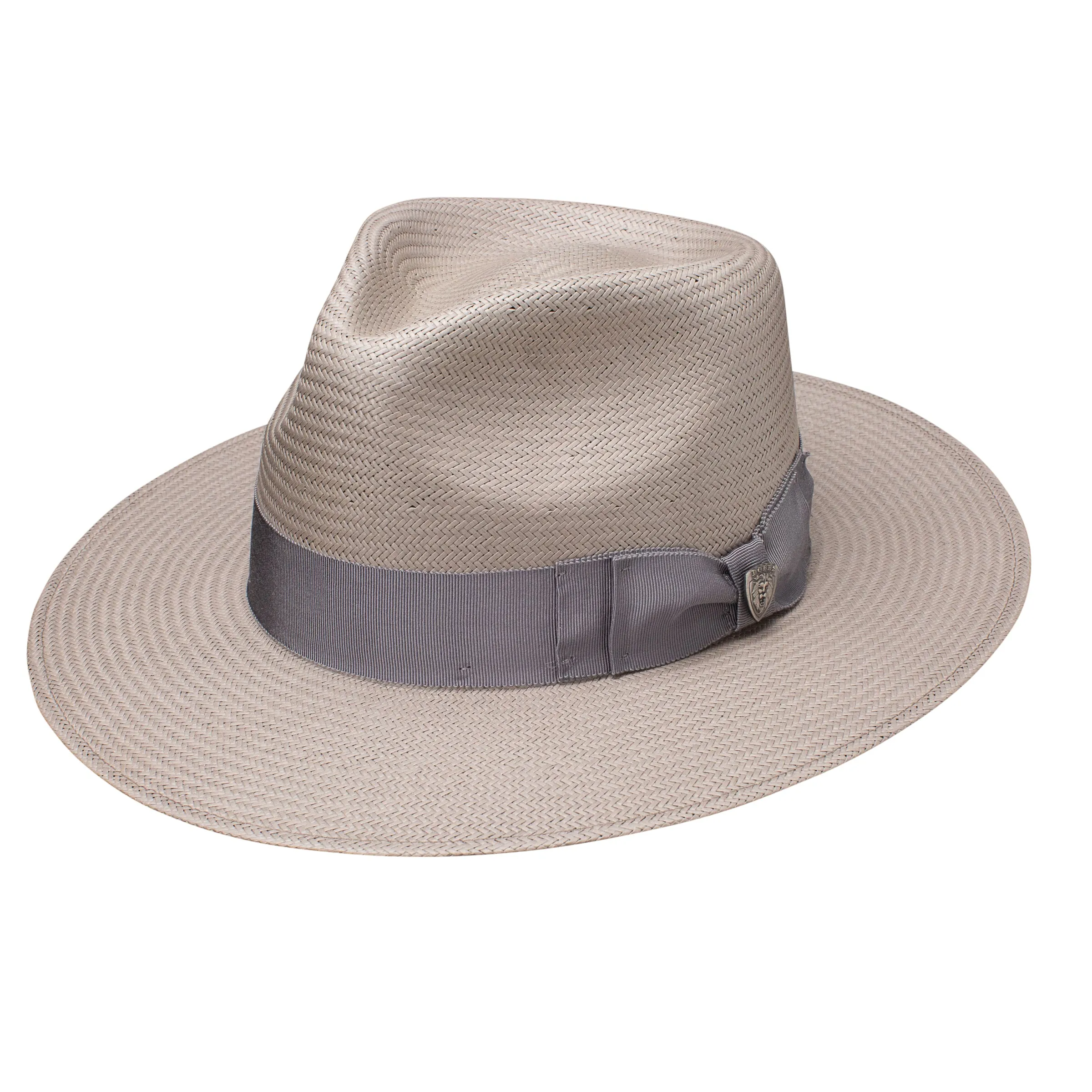 Estate Shantung Straw Wide Brim Fedora by Dobbs