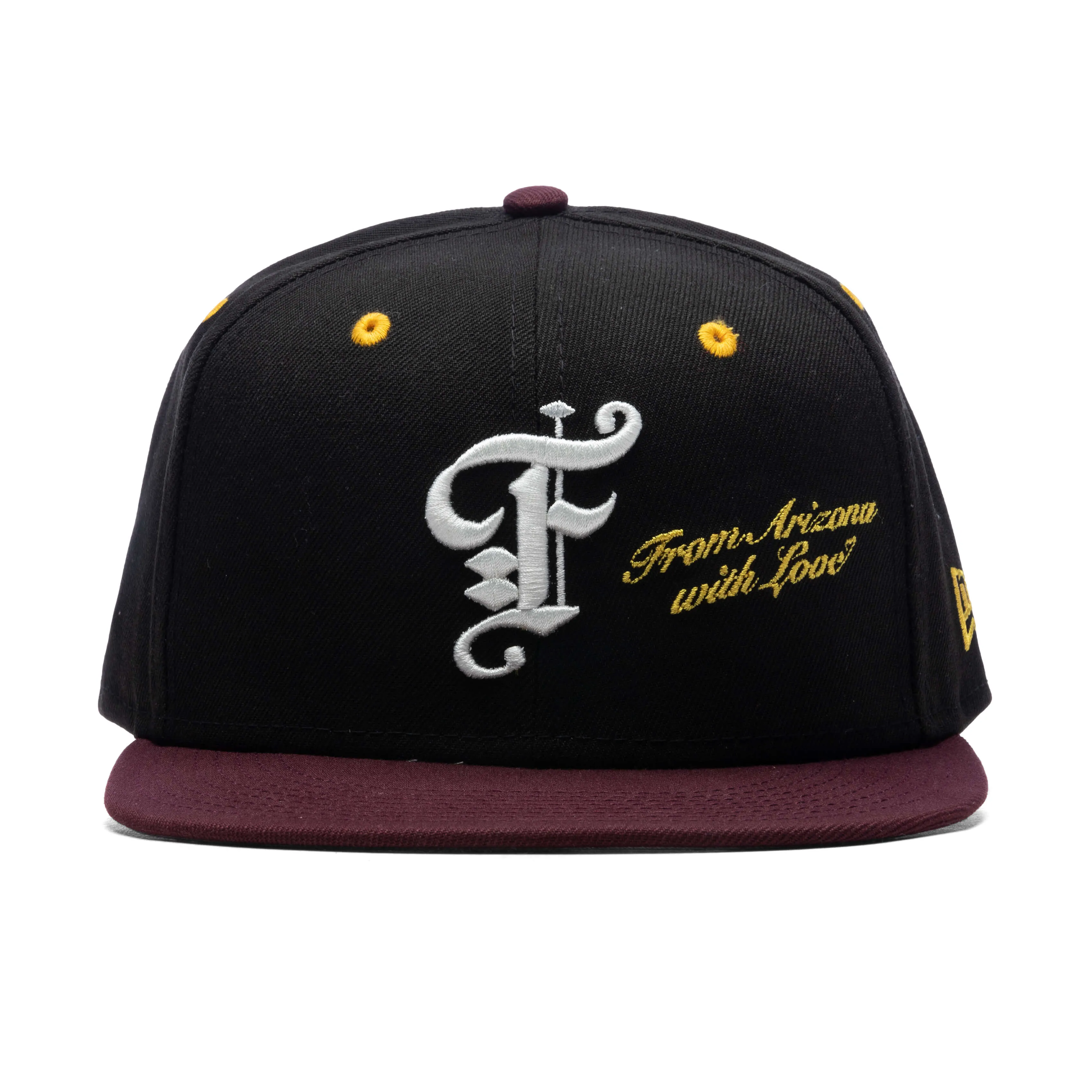 Feature x New Era AZ 5950 Fitted - Black/Maroon