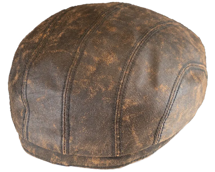 Henschel Hat Company | Latimer Distressed Duckbill Cap