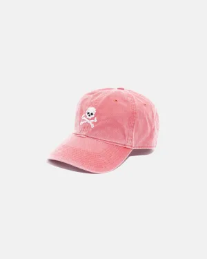 JOLLY ROGER NEEDLEPOINT HAT - NANTUCKET RED