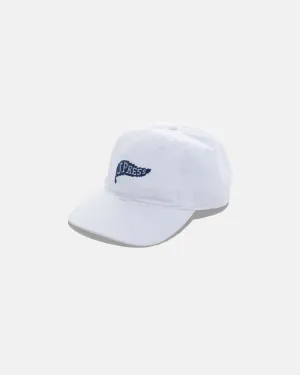 J.PRESS PENNANT NEEDLEPOINT HAT - WHITE