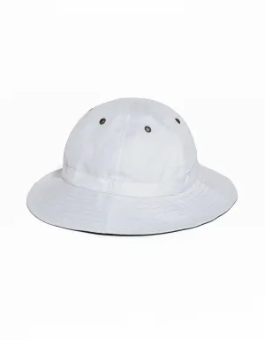 J.PRESS x QUAKER MARINE WHITE TENNIS HAT
