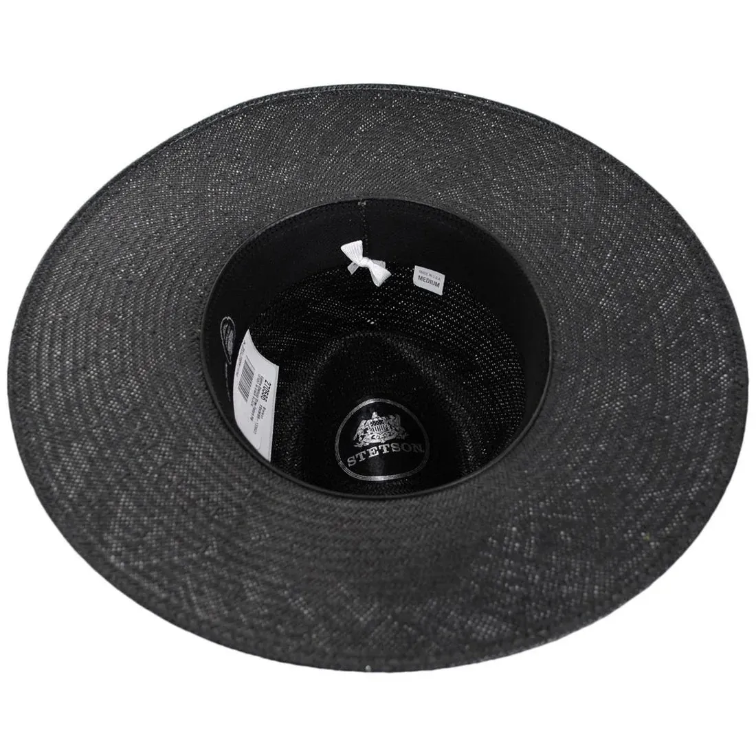 Kambra Wide Brim Shantung Straw Hat by Stetson