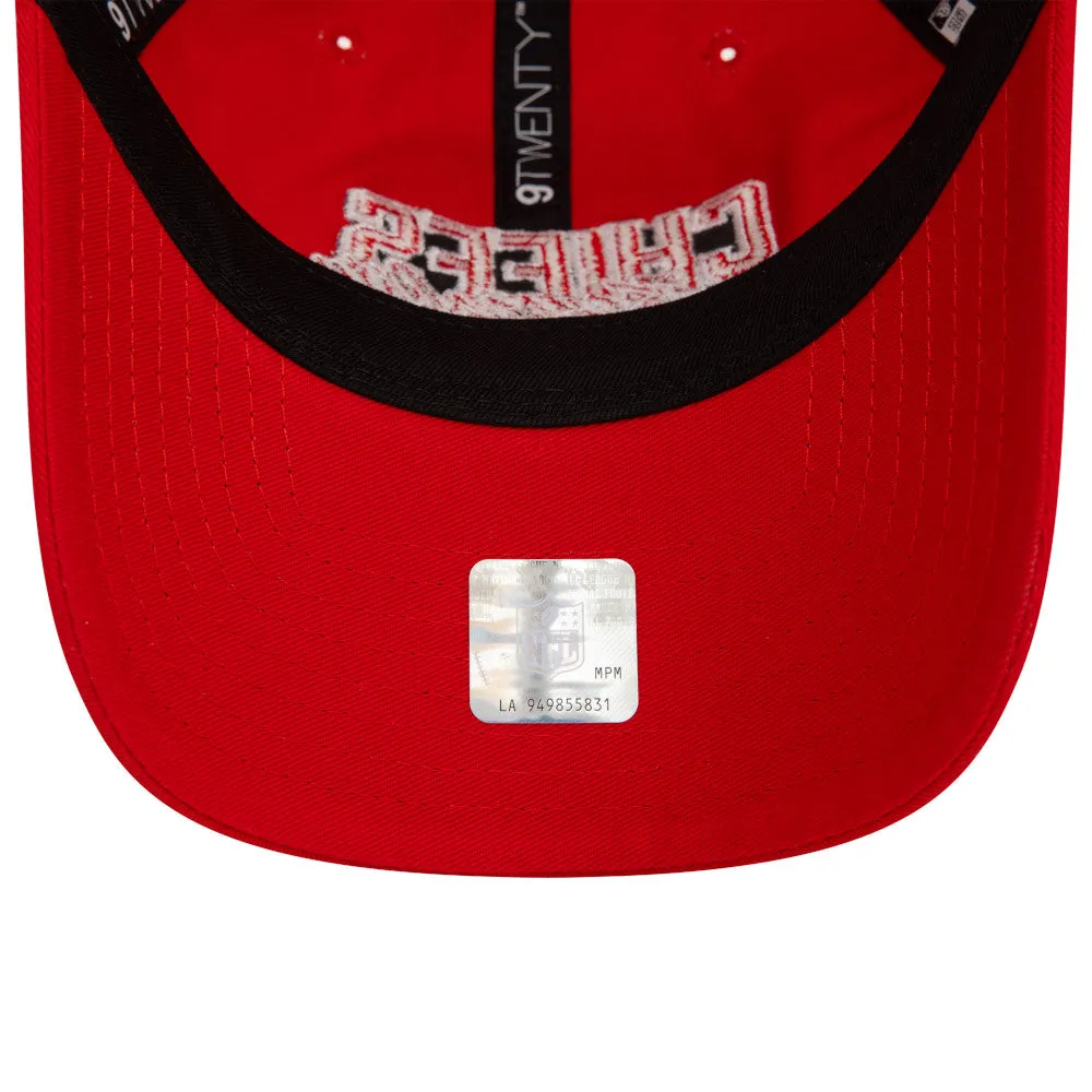 Kansas City Chiefs NFL Block Script 9TWENTY Cloth Strap