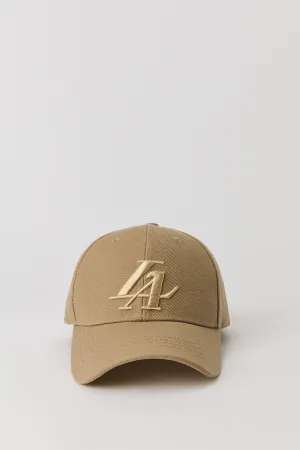 La Embroidered Baseball Hat