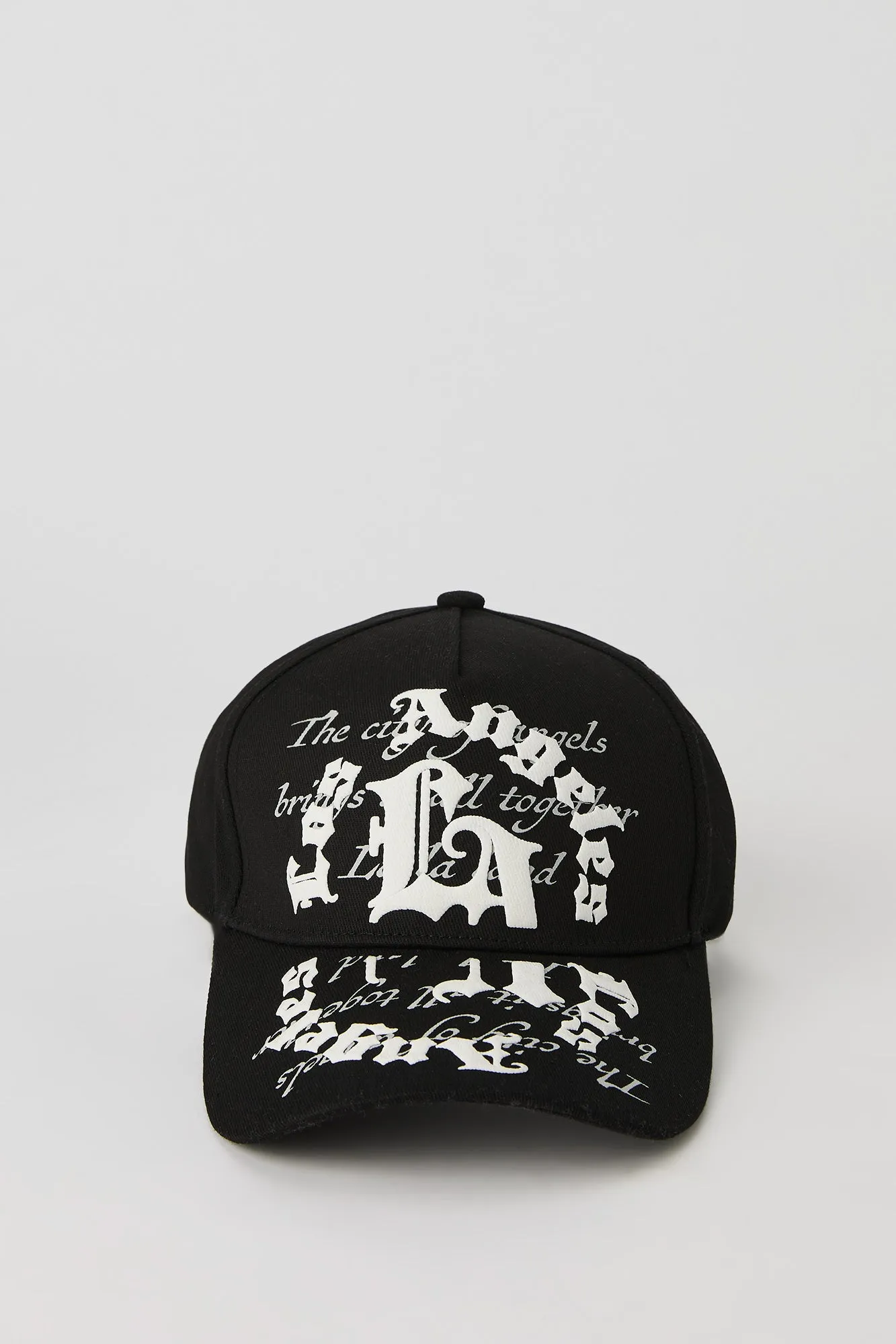 LA Gothic Graphic Baseball Hat