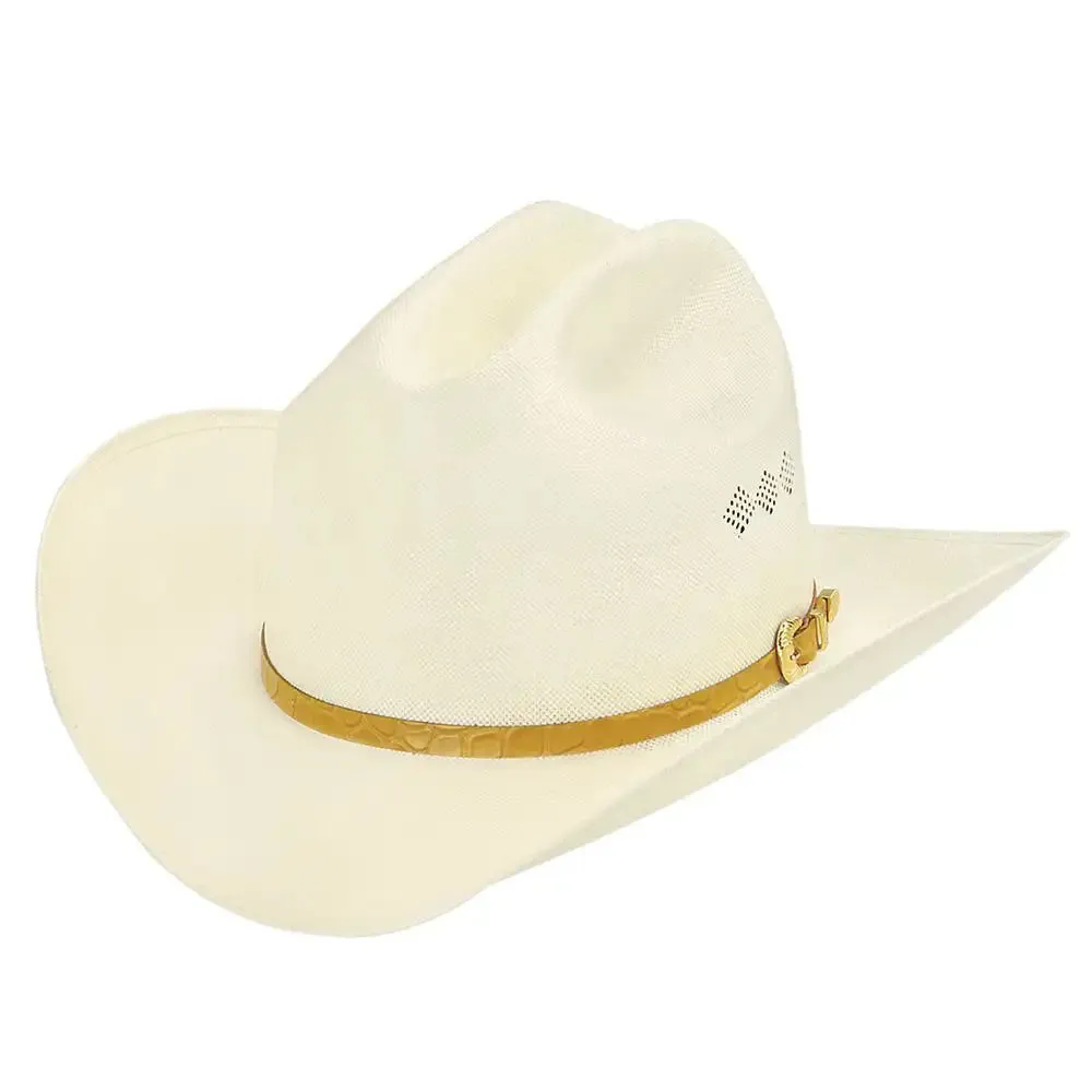 Larry Mahan's El Primero (4") - (15X) Straw Cowboy Hat
