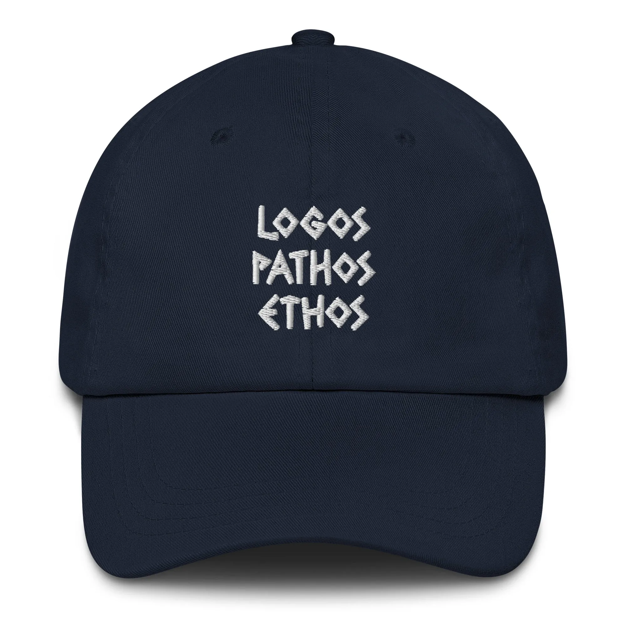 Logos Pathos Ethos - Embroidered - Cap