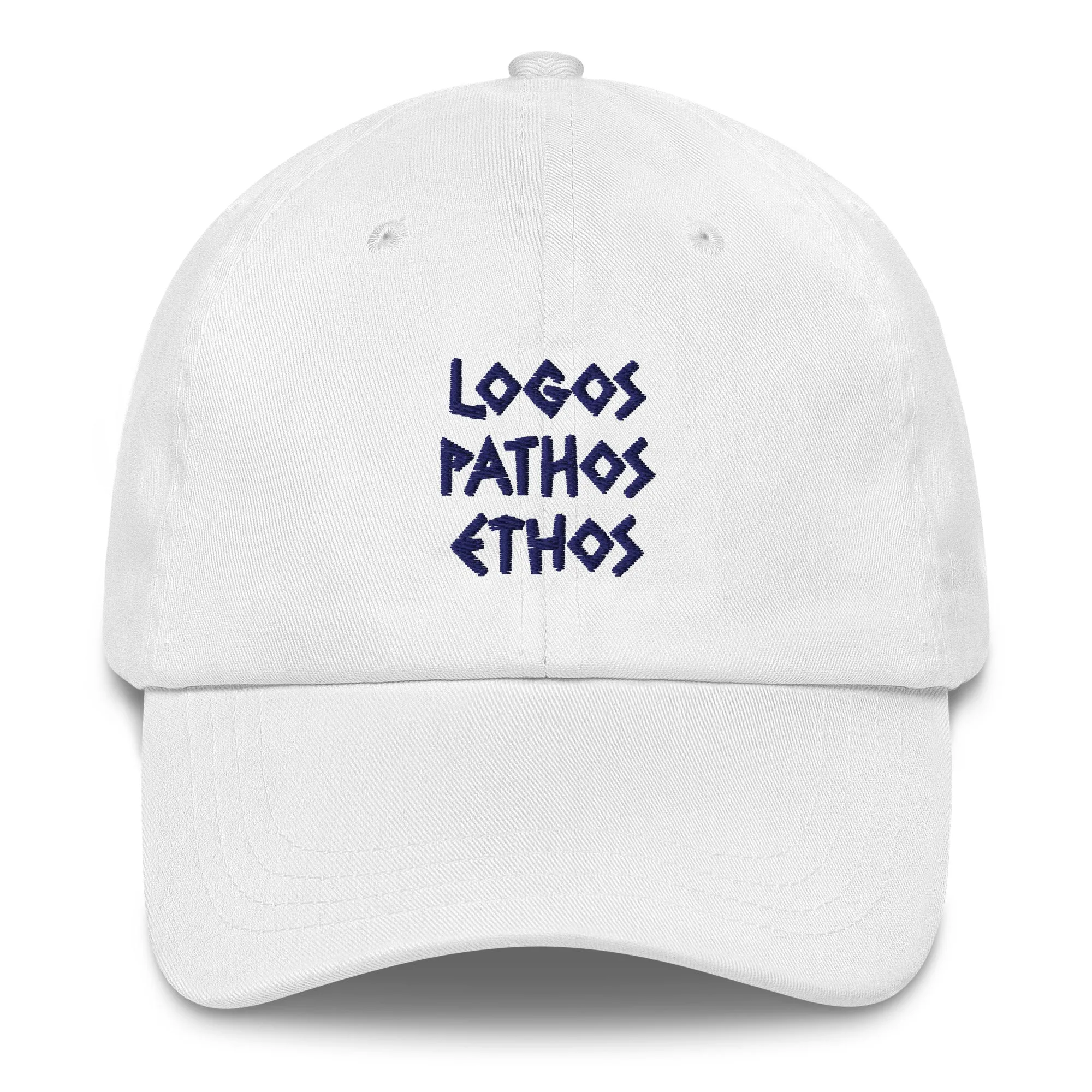 Logos Pathos Ethos - Embroidered - Cap