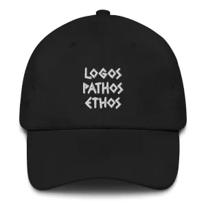 Logos Pathos Ethos - Embroidered - Cap