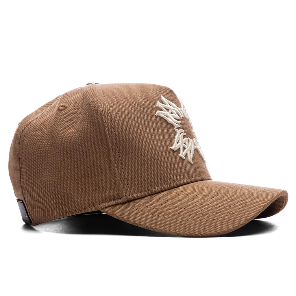 MA Quad Canvas Hat - Camel