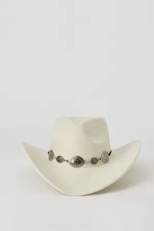 Medallion Chain Cowboy Hat
