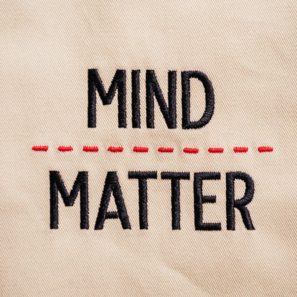 Mind over matter - Embroidered - Cap