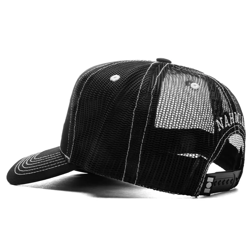 Miracle Academy Contrast Trucker Hat - Black/White