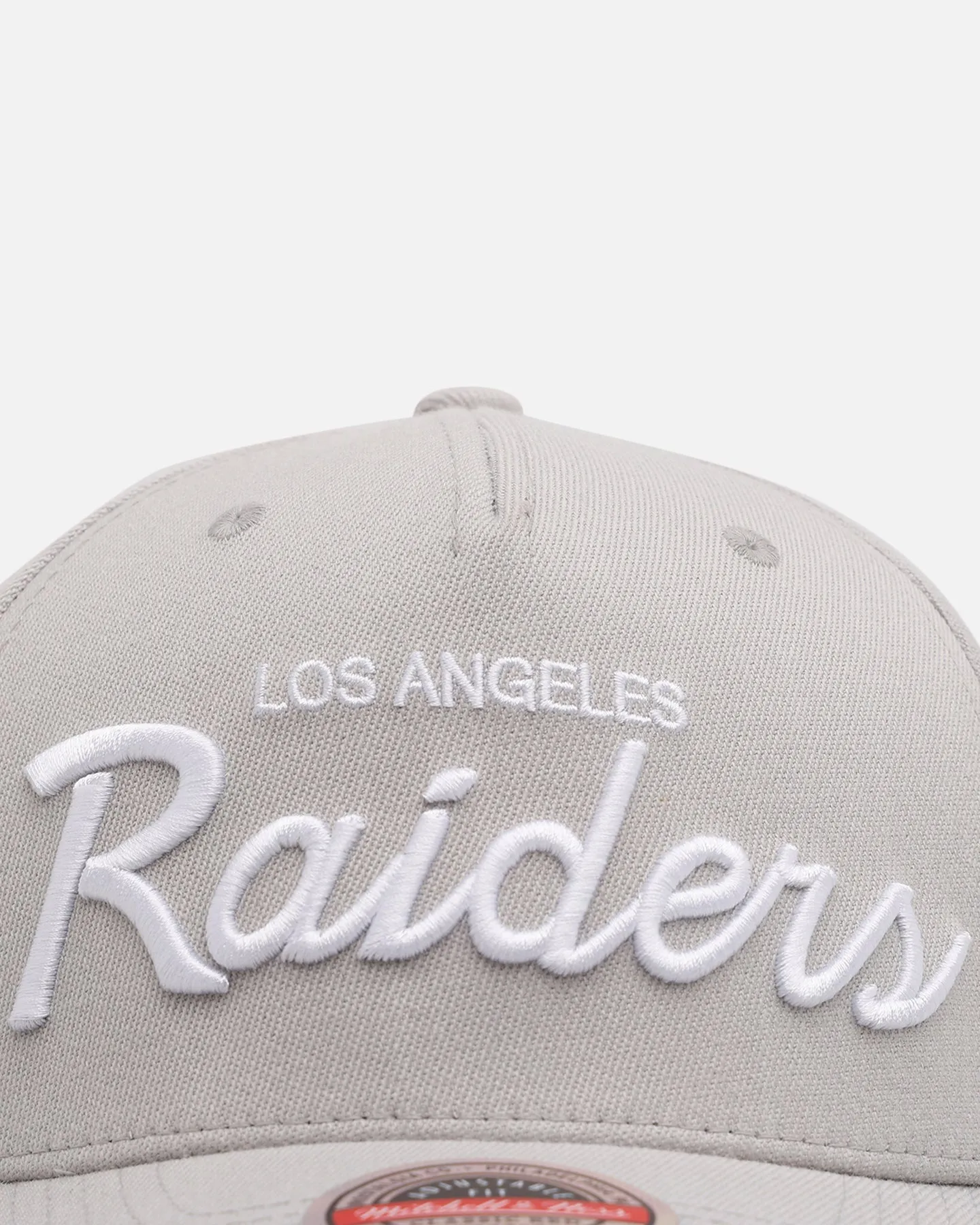 Mitchell & Ness Los Angeles Raiders 'Gray Tones' MVP Snapback Gray