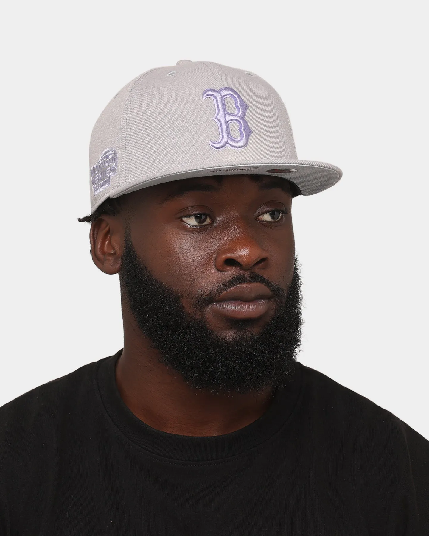 New Era Boston Red Sox 'Purple Smoke' 59FIFTY Fitted Grey/Lavender