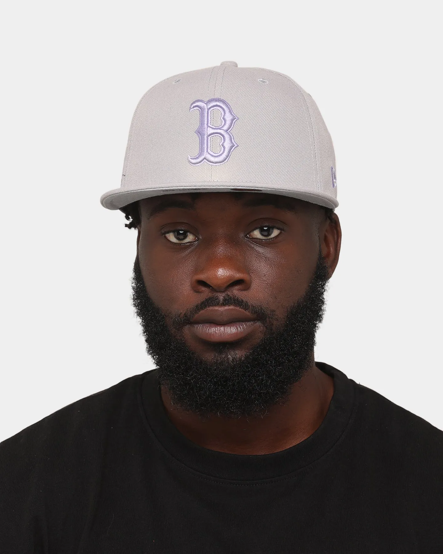 New Era Boston Red Sox 'Purple Smoke' 59FIFTY Fitted Grey/Lavender