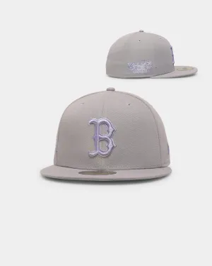 New Era Boston Red Sox 'Purple Smoke' 59FIFTY Fitted Grey/Lavender