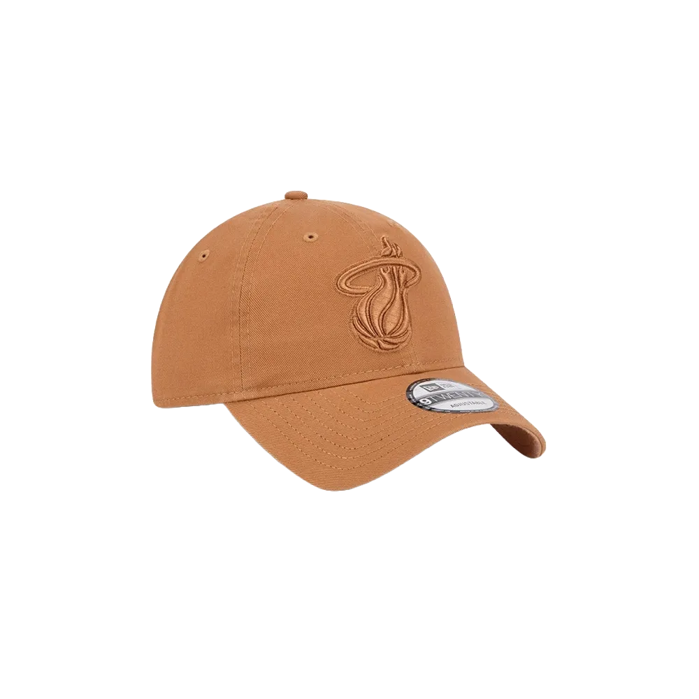 New Era Miami HEAT Tan Dad Hat