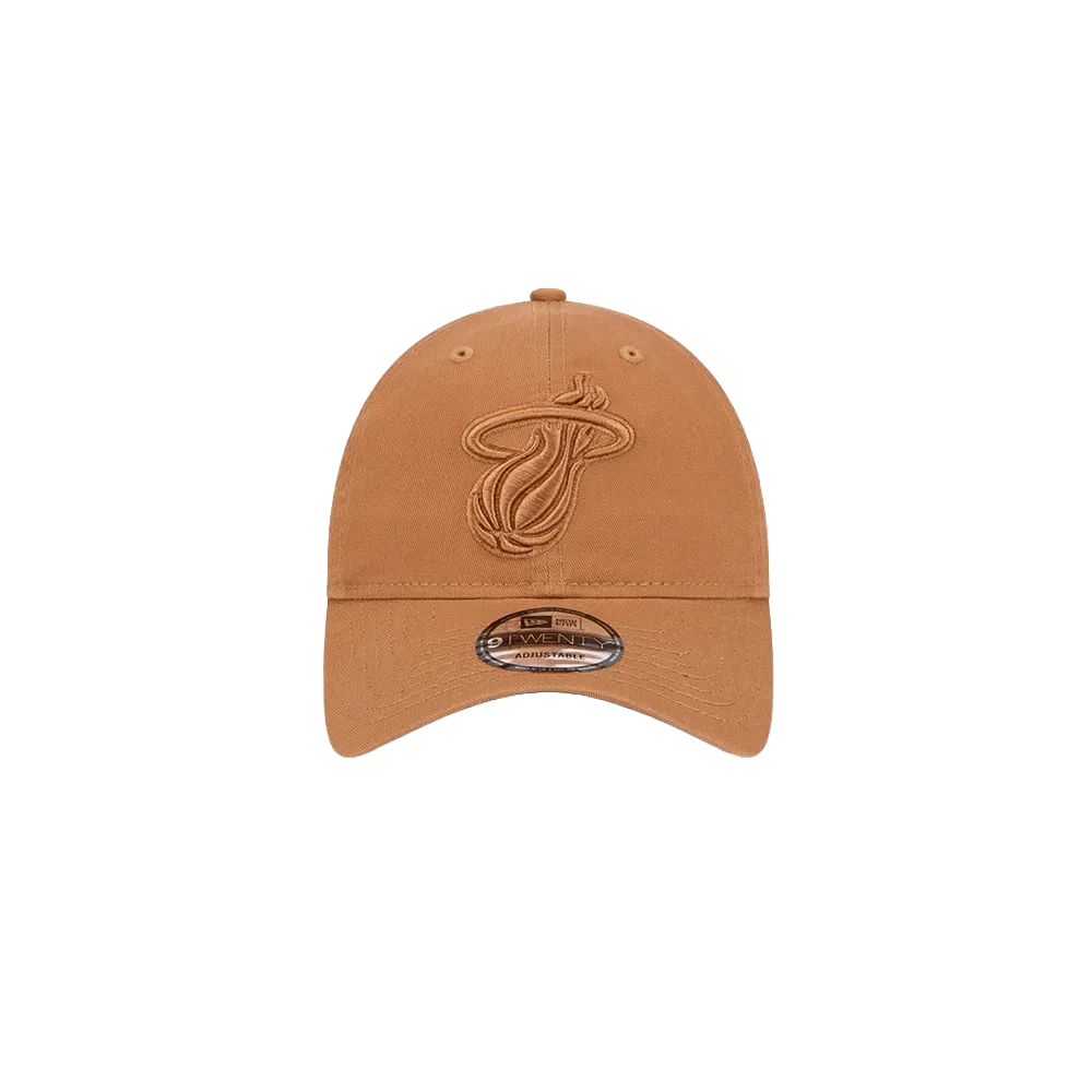 New Era Miami HEAT Tan Dad Hat