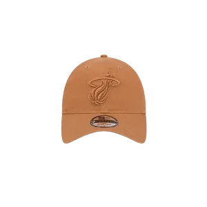 New Era Miami HEAT Tan Dad Hat