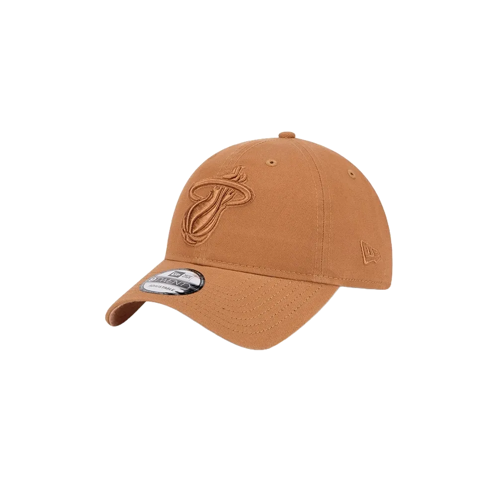 New Era Miami HEAT Tan Dad Hat